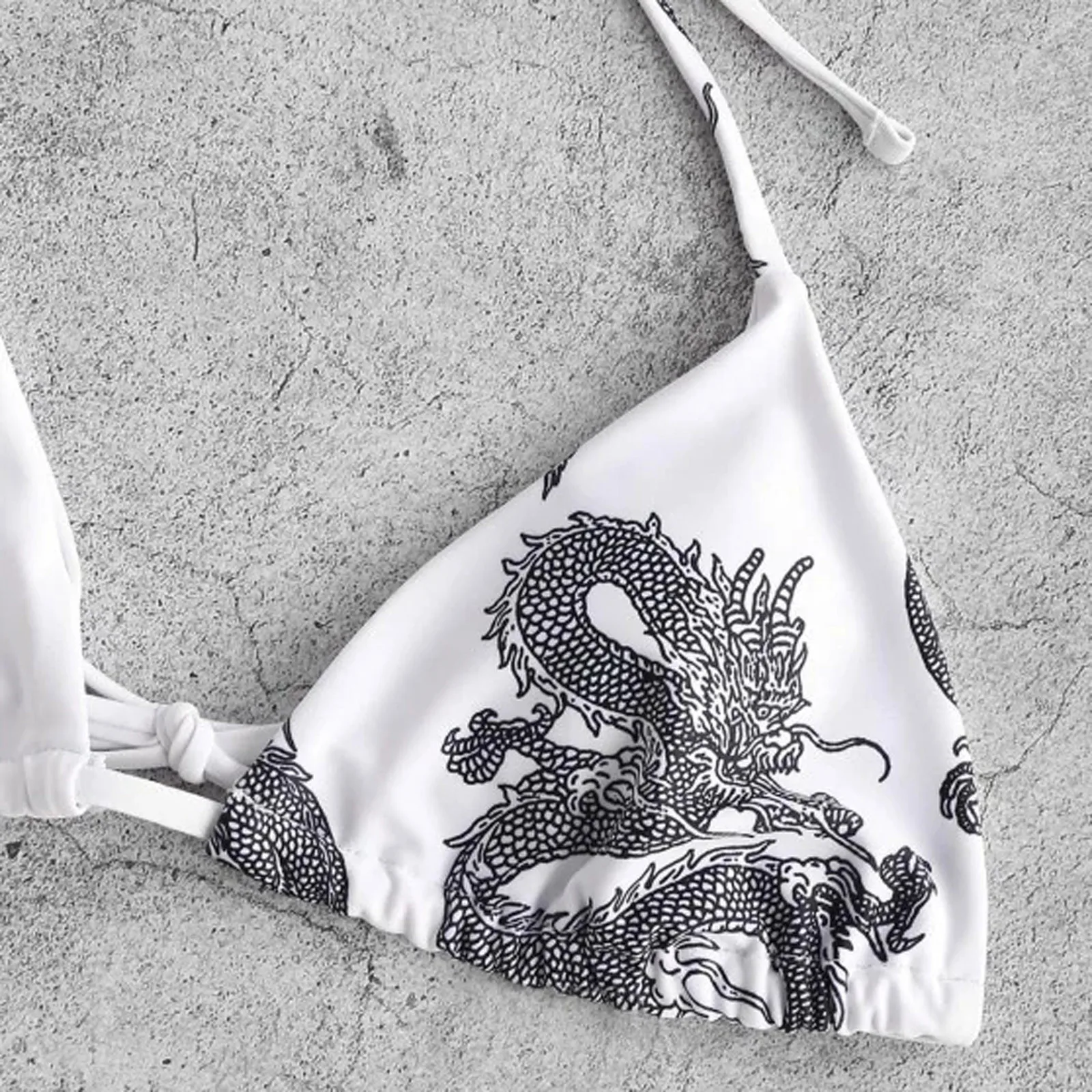 

Fashion Brazilian Bikinis Set 2021 Women Halter Swimsuit Swimwear Lace-up Low Waisted Bikinis Bath Suit 2021