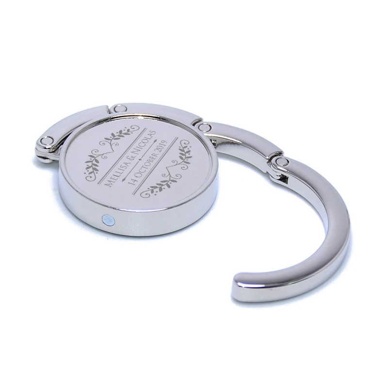 40 шт. именные сумочки с гравировкой на складной крюк для кошелька год | Дом и сад