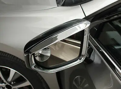 

Chrome Side Door Mirror Eyebrow Cover Trim 2pcs For Lexus UX UX200 UX250h 18-20