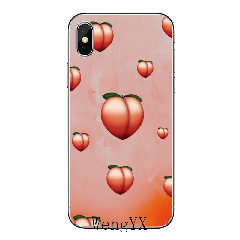 Чехол для телефона с fruite персикового цвета Sony Xperia Z5 C6 L2 XA1 XA2 XZ1 XZ2 компактный