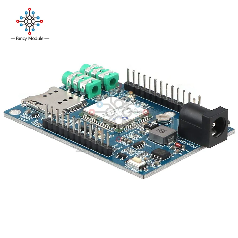 Diymore беспроводной модуль A7 GSM GPRS gps 3 в 1 модуль щит поддержка голосового короткого сообщения Универсальный для Arduino STM32 51MCU