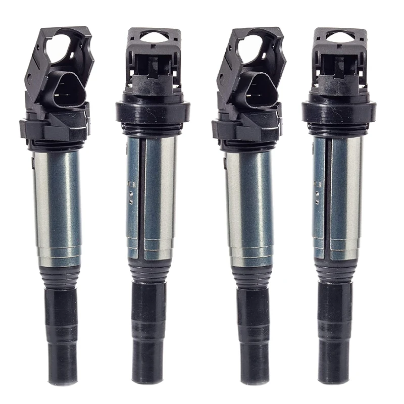 

4Pcs Car Ignition Coil for BMW 325I 325Ci 328I 330Ci 335I 525I 528I 530I 535I 545I 745Li X3 X5 M5 M6 Z4 12137594937