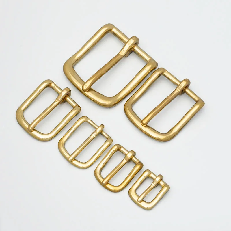 

13/16/20/23/25/32/38mm metal brass pin Belt Buckles Single Prong for DIY leather bag Halter belt strap webbing clasps shoe