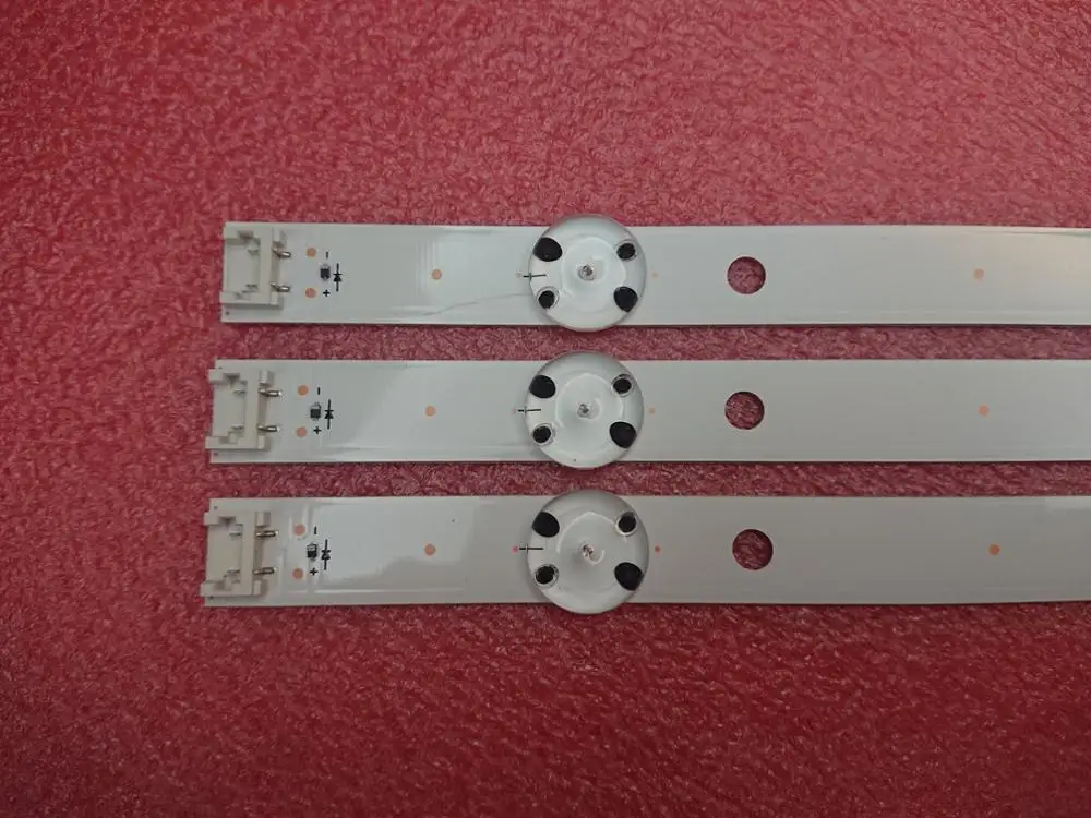 (New Kit )3 PCS 8LED 850mm LED backlight strip for LG HC430DGN-SLNX1 43UF6400 43UF640V 43UF6407 | Лампы и освещение