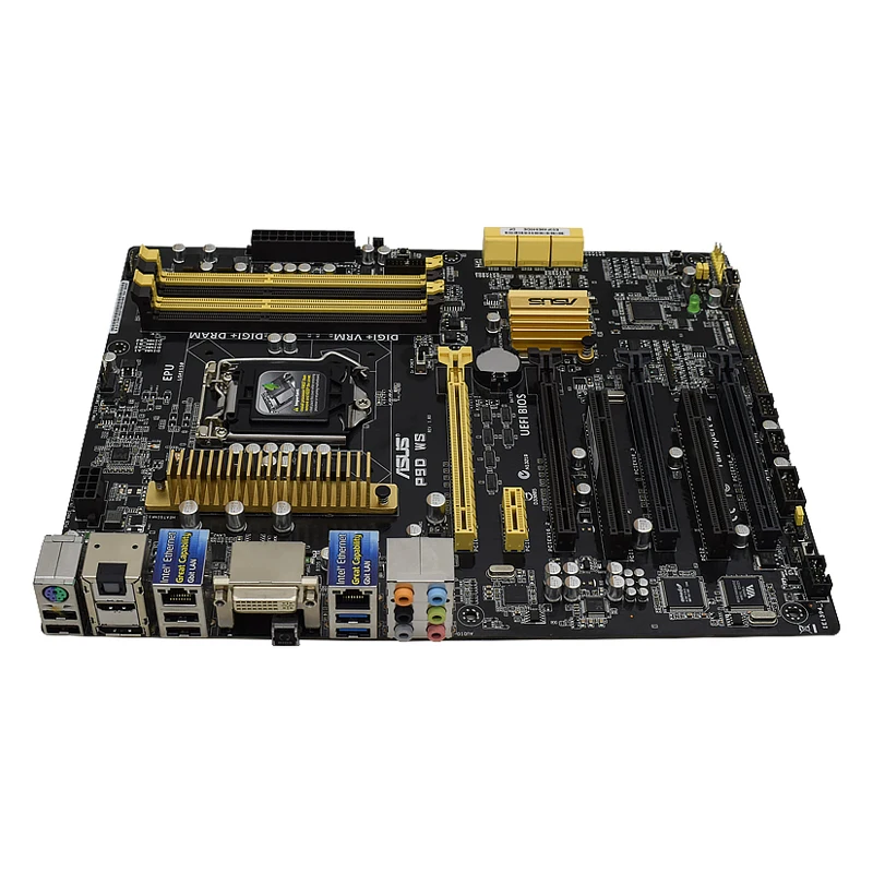 Online ASUS P9D WS PC Gaming Server Workstation Desktop Motherboard LGA 1150 C226 DDR3 Motherboard Set