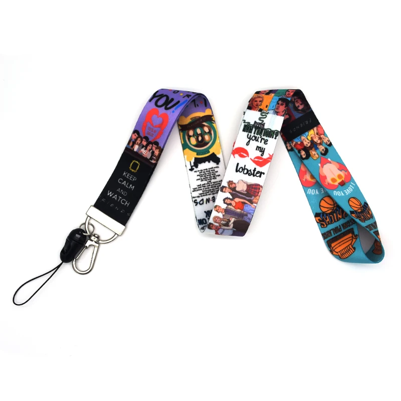 Шнур дружбы для телефонов ТВ Шоу друзья ремешки чехол телефона ключей на шею