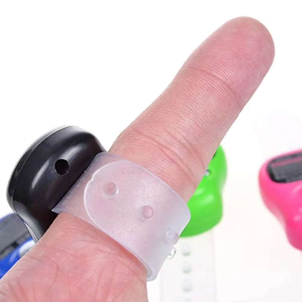 by dhl or ems 1000 pcs Stitch Marker And Row Finger Counter LCD Electronic Digital Tally Brand New | Инструменты