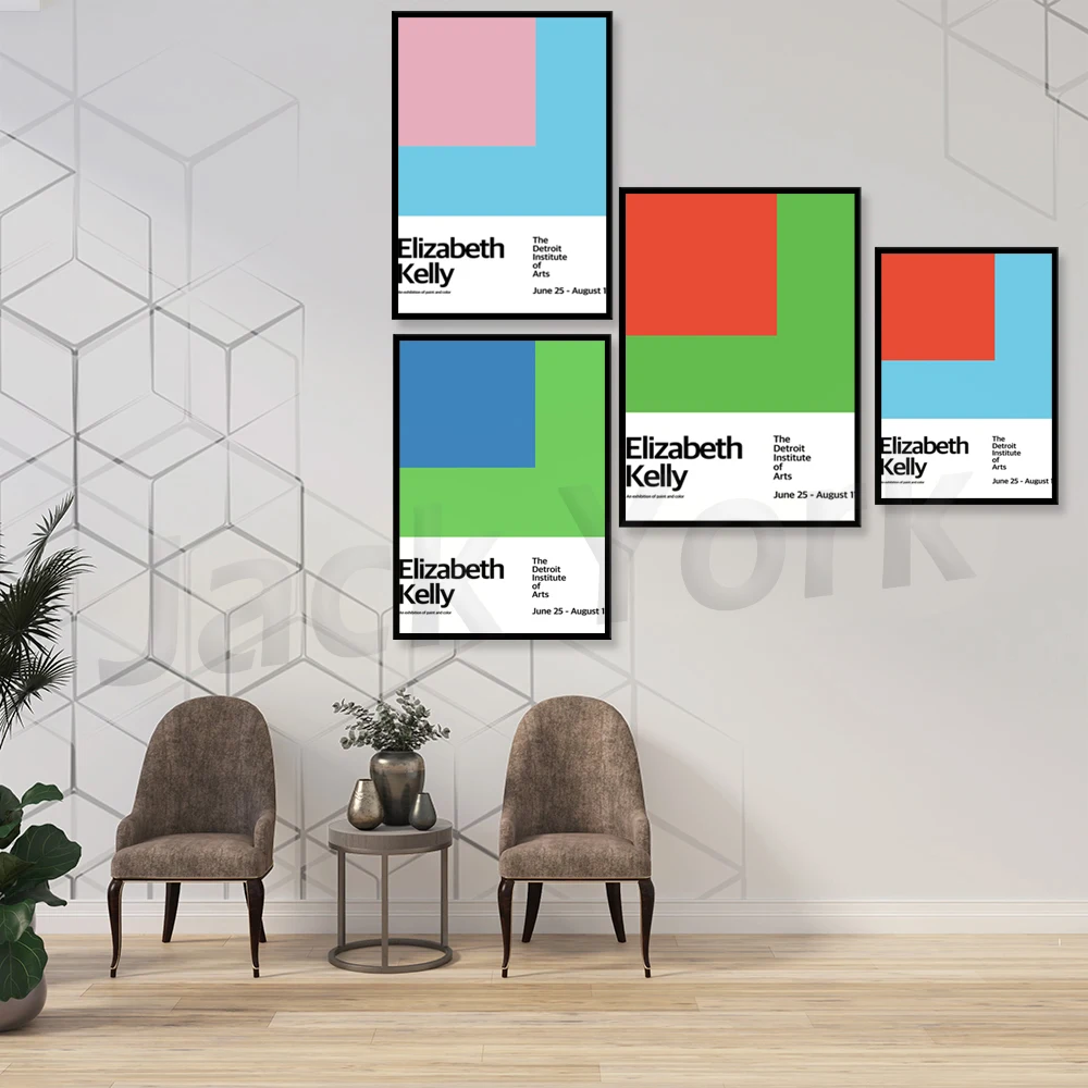 

Art Exhibition Poster | Color Block | Abstract Art | Museum Poster | Exhibition Print | Museum Exhibition Poster | Home Decor