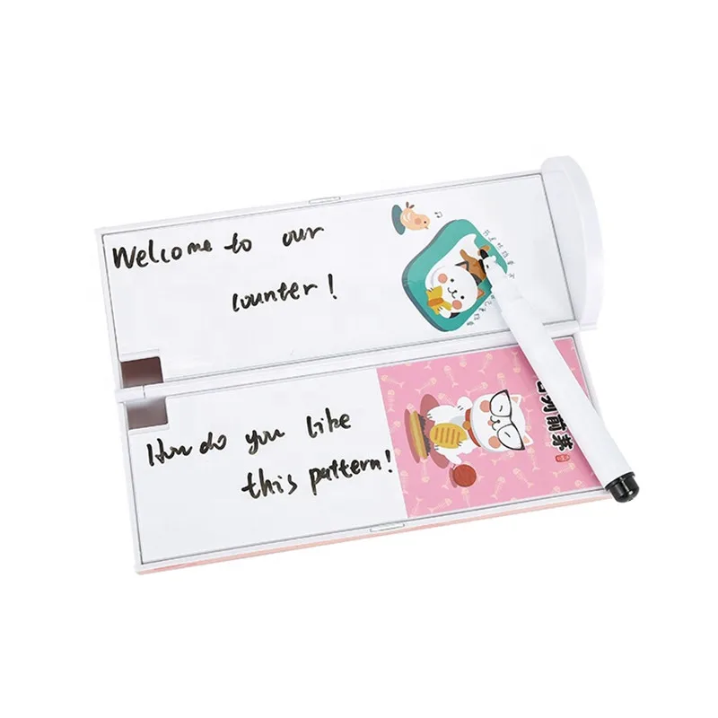 Креативный чехол карандаш для белой доски с солнечным калькулятор магнитный