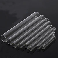 50 pieceslot 1075mm round bottom glass test tube thickened transpatent laboratory glass tube