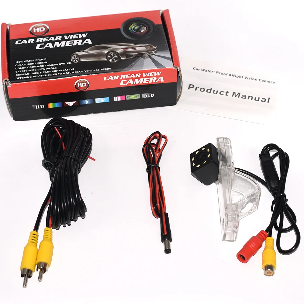 ZJCGO Автомобильная камера заднего вида для парковки ночного видения Toyota Highlander Kluger