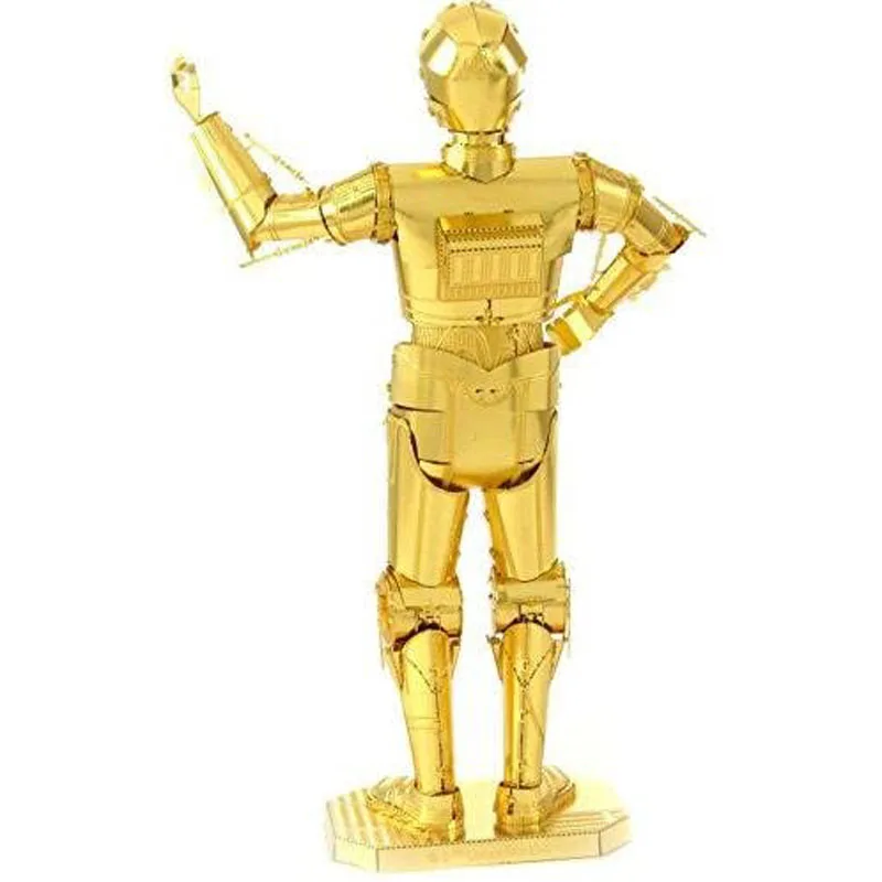 

Metal Earth Fascinations Star Wars C-3PO 3D Metal Model Kit toys for children