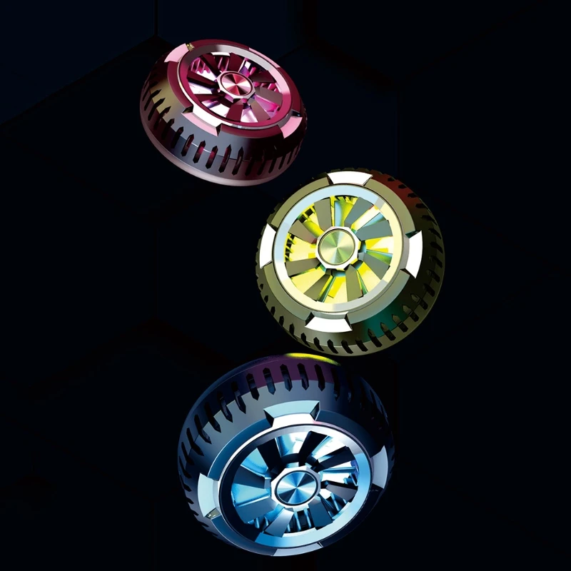 

H55F CellPhone Cooler Magnetic Semiconductor Heatsink Phone Radiator for Phone Tablet Play Games Lives Watch Videos Above 4.5