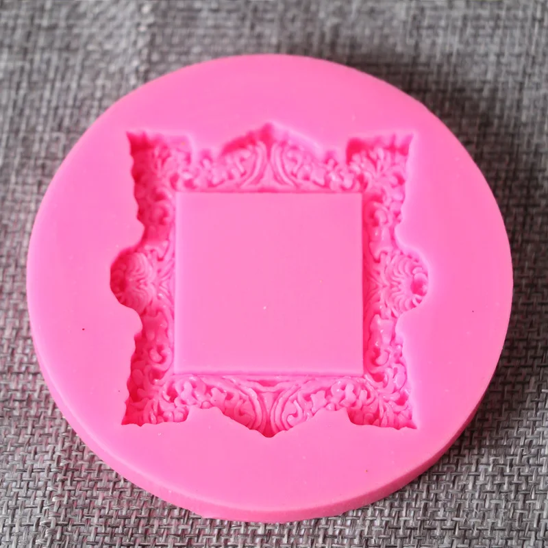 

DIY Photo Frame Mould Liquid Silicone Cake Fondant Mould Cake Decoration Chocolate Mould silicone mold