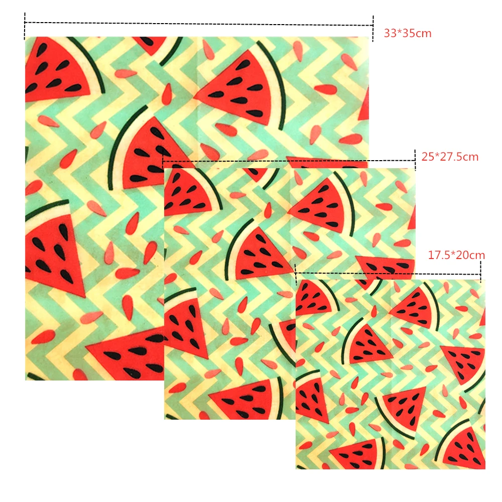 Многоразовая пищевая пленка из пчелиного воска s моющиеся мешки для хранения