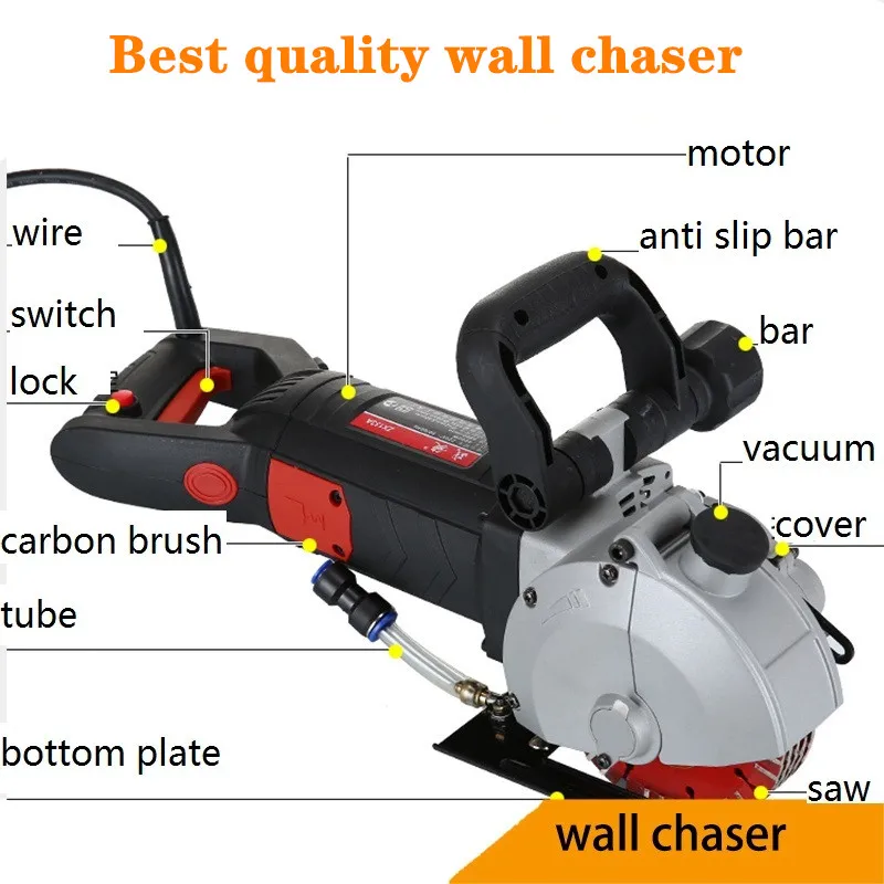 Best quality wall chaser tools for home decoration Laser water electric slotting machine cutting | Инструменты