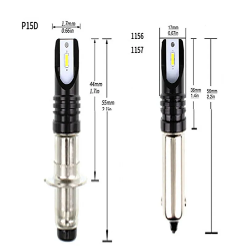 1 шт. 1156 светодиодный P21W BA15S Canbus PY21W BAU15S 12/24V T20 7440 3157/3156 светодиодный для автомобиля Поворотная сигнальная лампа фонарь стоп-сигнала не Hyperflash