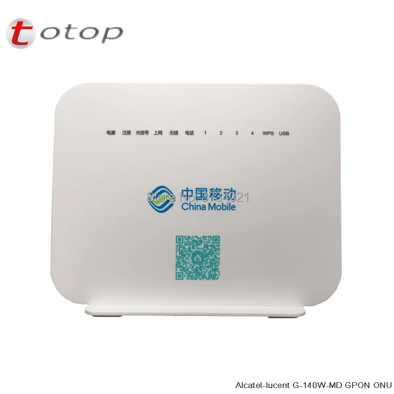 Режим маршрутизатора HGU Alcatel Lucent G 140W MD GPON ONU 1GE + 3FE 1Tel Wifi такая же функция как HG8546M