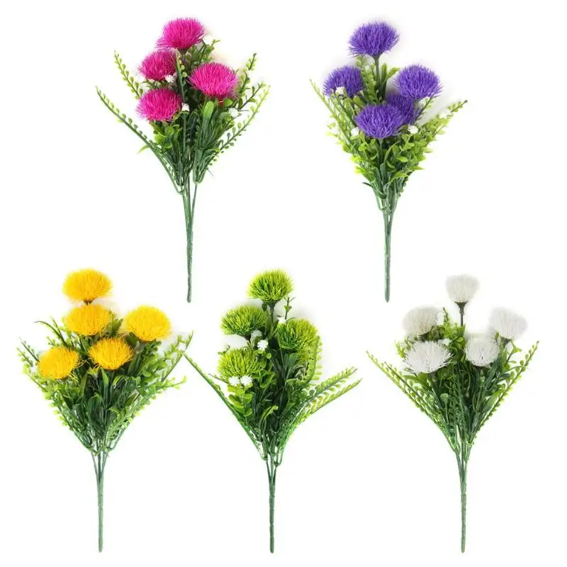 Практичный искусственный Одуванчик Гортензия цветок истинная красота