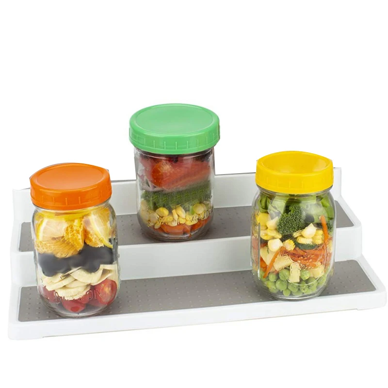 16 упаковок цветных пластиковых крышек Mason Jar-8 для широкого рта и 8 обычных