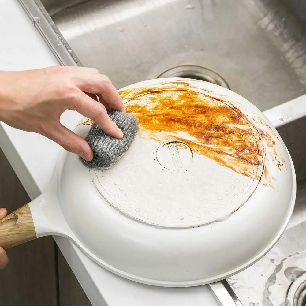 

Шарики для очистки стальной проволоки, металлическая щетка для эффективного удаления пятен, пятен от ржавчины, Импортные японские инструме...