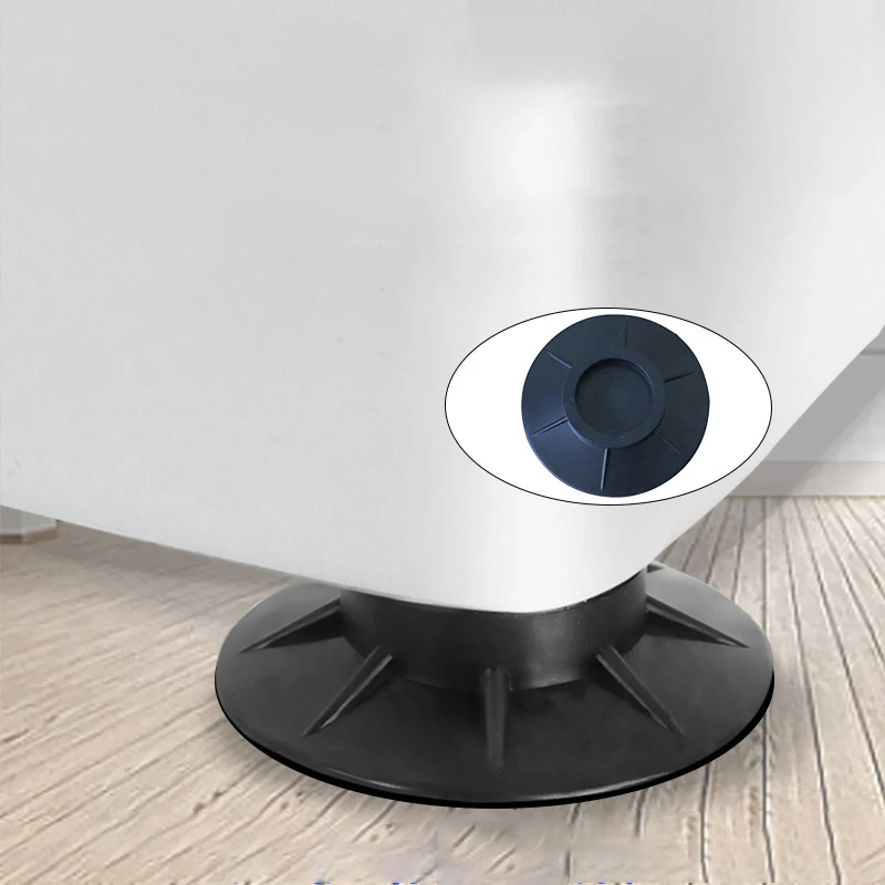 

4Pcs Anti Vibration Pads for Washing Machine Non-Slip Washing Machine Support Rubber Noise-Reducing Refrigerator Feet Fixed Pads