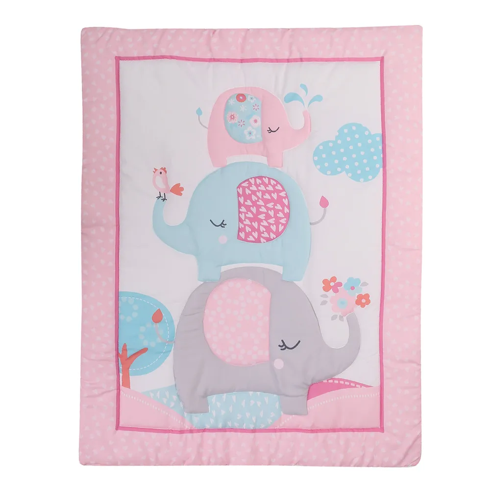 Новинка 2020 Комплект постельного белья для новорожденных девочек кроватки