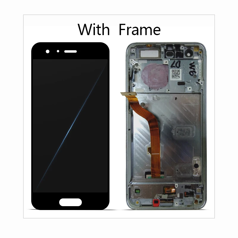 Для huawei Honor 9 STF-L09 STF-AL10 STF-AL00 ЖК-дисплей Экран Дисплей Digitizer Замена с рамкой для Honor 9 Дисплей