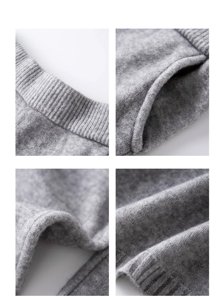 Женский шерстяной Теплый вязаный костюм пуловер с широкими штанинами и штаны