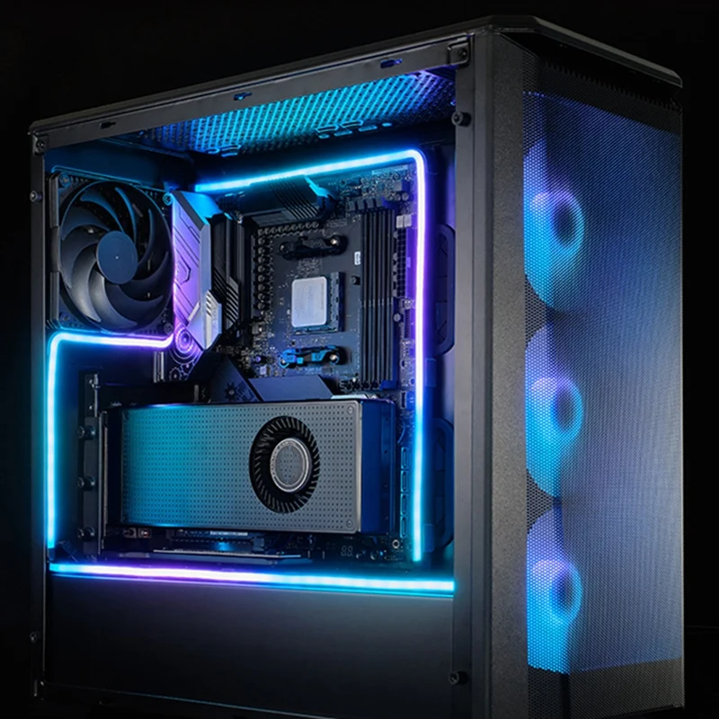 PHANTEKS комбинированный светильник полосы ARGB неоновые компьютер чехол украшения