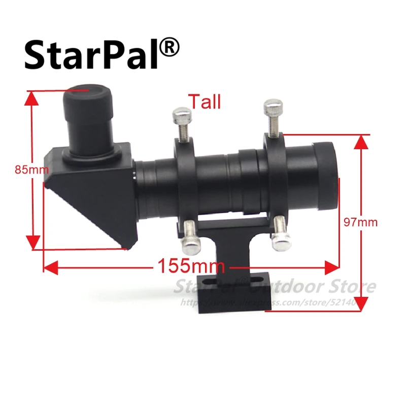 StarPal 6*30 мм 90 градусов прямоугольный Звездный видоискатель с перекрестным сплавом