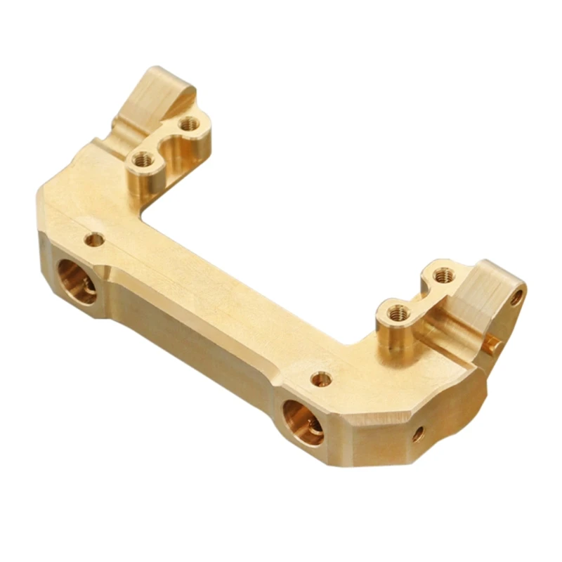 

Premium New Brass Front Bumper Mount Servo Stand for 1/10 RC Crawler Axial SCX10 II 90046 Upgrade Parts