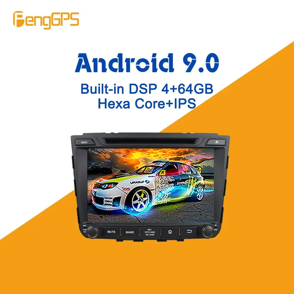 Android 9 0 PX6 DSP для Hyundai Creta ix25 2014 2018 Автомобильный мультимедийный стерео