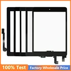 Новый Белый Черный планшет для iPad 3 4  5  6  7  Air 2 Сенсорный экран дигитайзер стекло с кнопкой Home