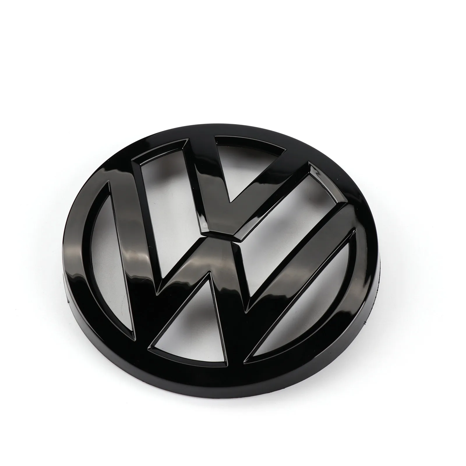 Блестящий черный 137 мм значок переднего гриля + 110 Задняя Крышка багажника эмблема