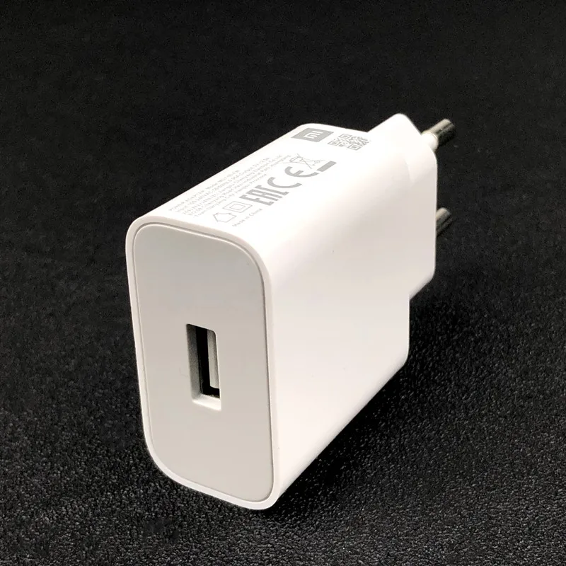 Оригинальное зарядное устройство Xiaomi 5 В/2 А EU дорожный зарядный адаптер Usb