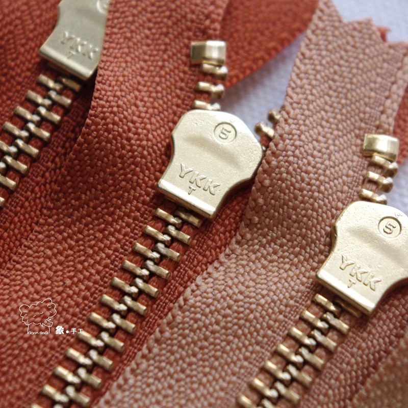 3 шт./1 комплект медно-золотистая Нескользящая металлическая сумка YKK5 для сапог