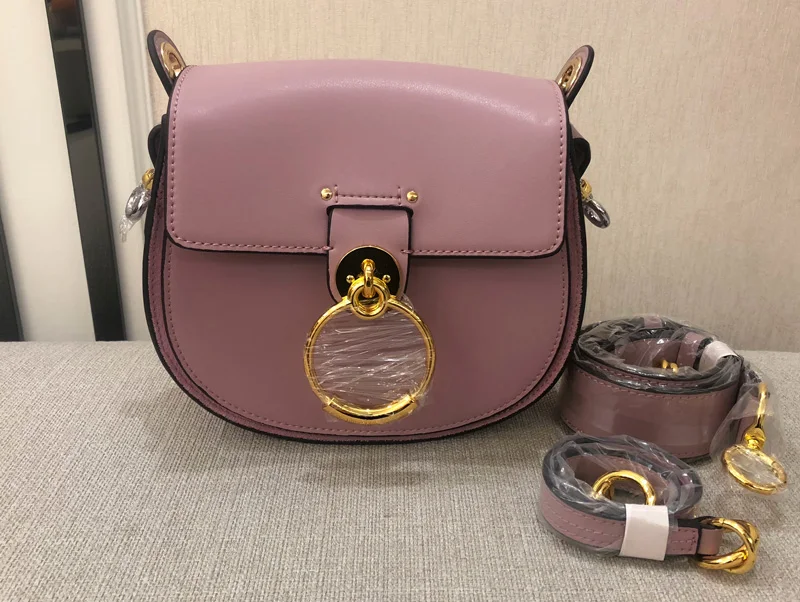 Pink Роскошная женская сумка дизайнерская брендовая седельная сумка кожаная женская сумка через плечо модная сумка через плечо с кольцом винтажная сумка - Цвет: Pink