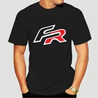 Футболка Seat Fr Ibiza Leon с автоэнтузиастом, новинка 2019, Мужская футболка с круглым вырезом, хлопковая рубашка с принтом 3850X