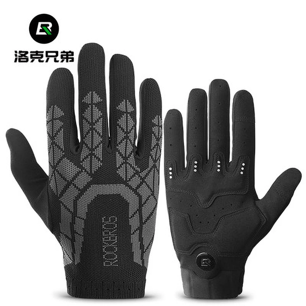 

Мужские велосипедные перчатки, демисезонные велосипедные перчатки, спортивные противоударные дышащие перчатки для горного велосипеда, мо...