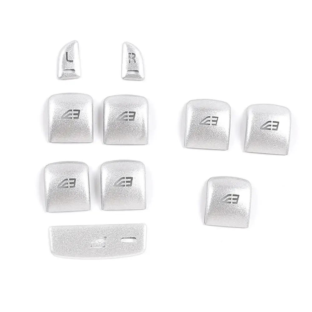 

Aluminum Alloy Car Window Glass Lift Button Trim Cover Sticker for Land Rover Discovery 4 Range Rover Sports Car Accessories