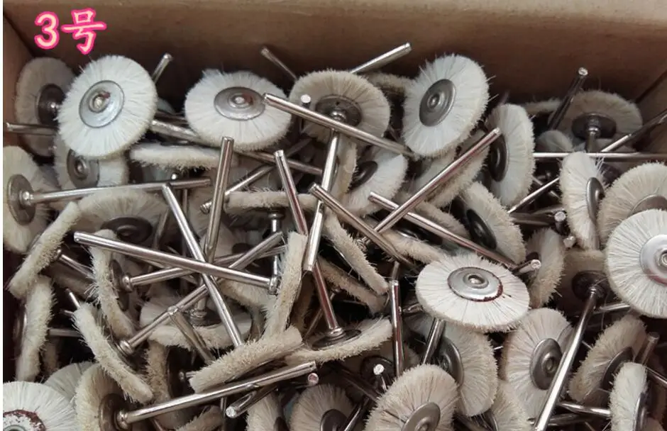Изготовление ювелирных изделий 2 35 мм коричневые щетки с щетиной для сверл Dremel
