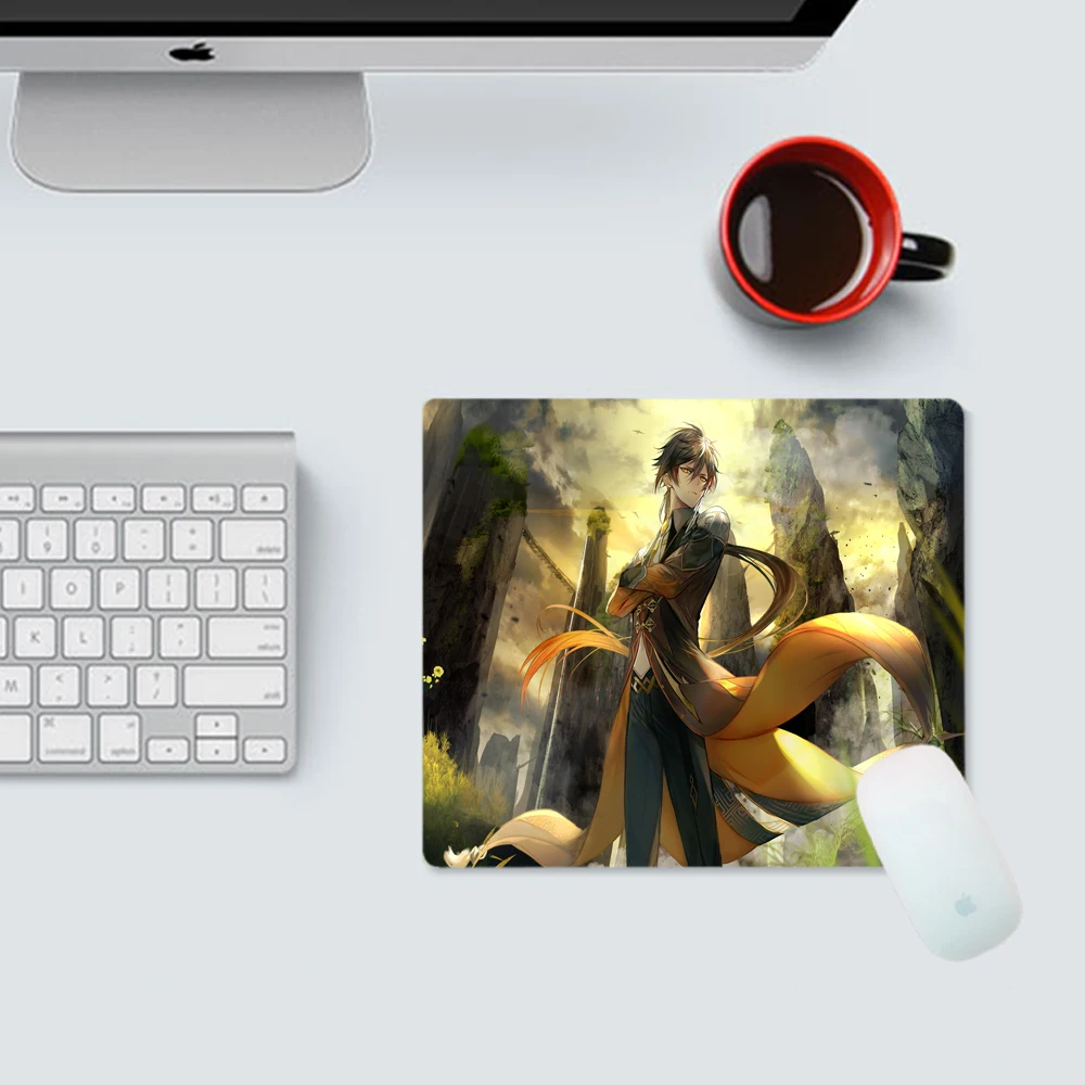 

Удобный коврик для мыши Genshin Impact в стиле аниме игровые аксессуары коврик для мыши Лидер продаж оптовая продажа игровой коврик для мыши 22x18 см...