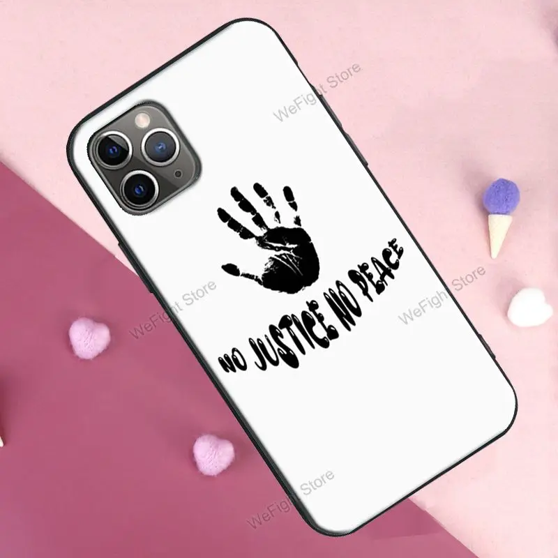 Без правосудия нет мира чехол для iPhone 11 Pro Max XS 6S 7 8 Plus SE 2020 X XR 12 mini | Мобильные