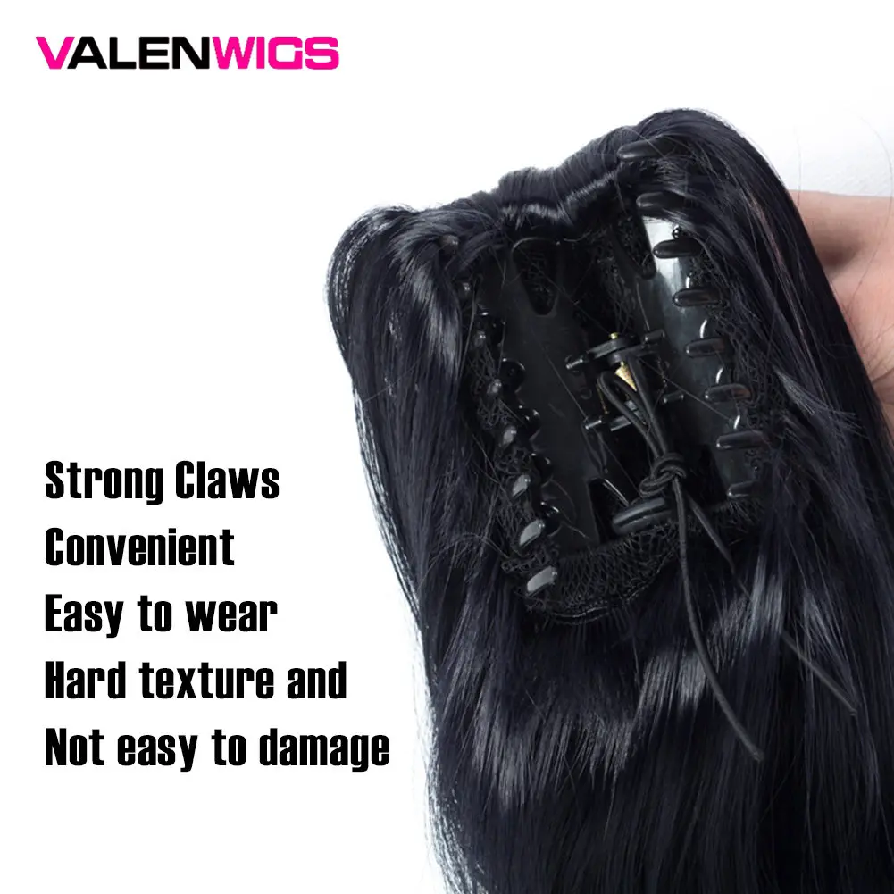 Волосы для наращивания на заколке конского хвоста 24 дюйма | Шиньоны и парики