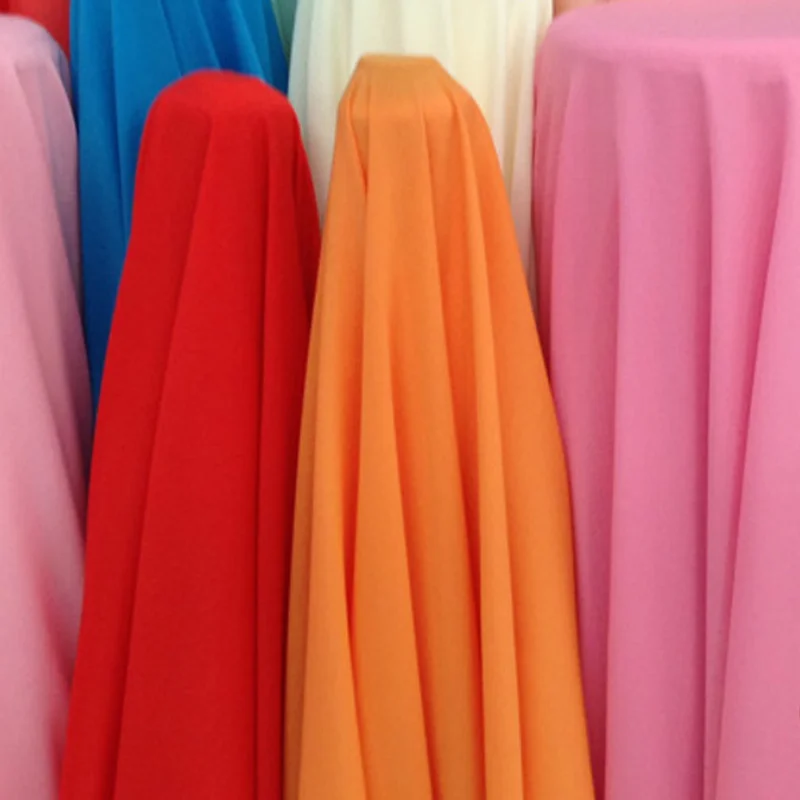 Качественная эластичная непрозрачная шифоновая ткань из лайкры мельница