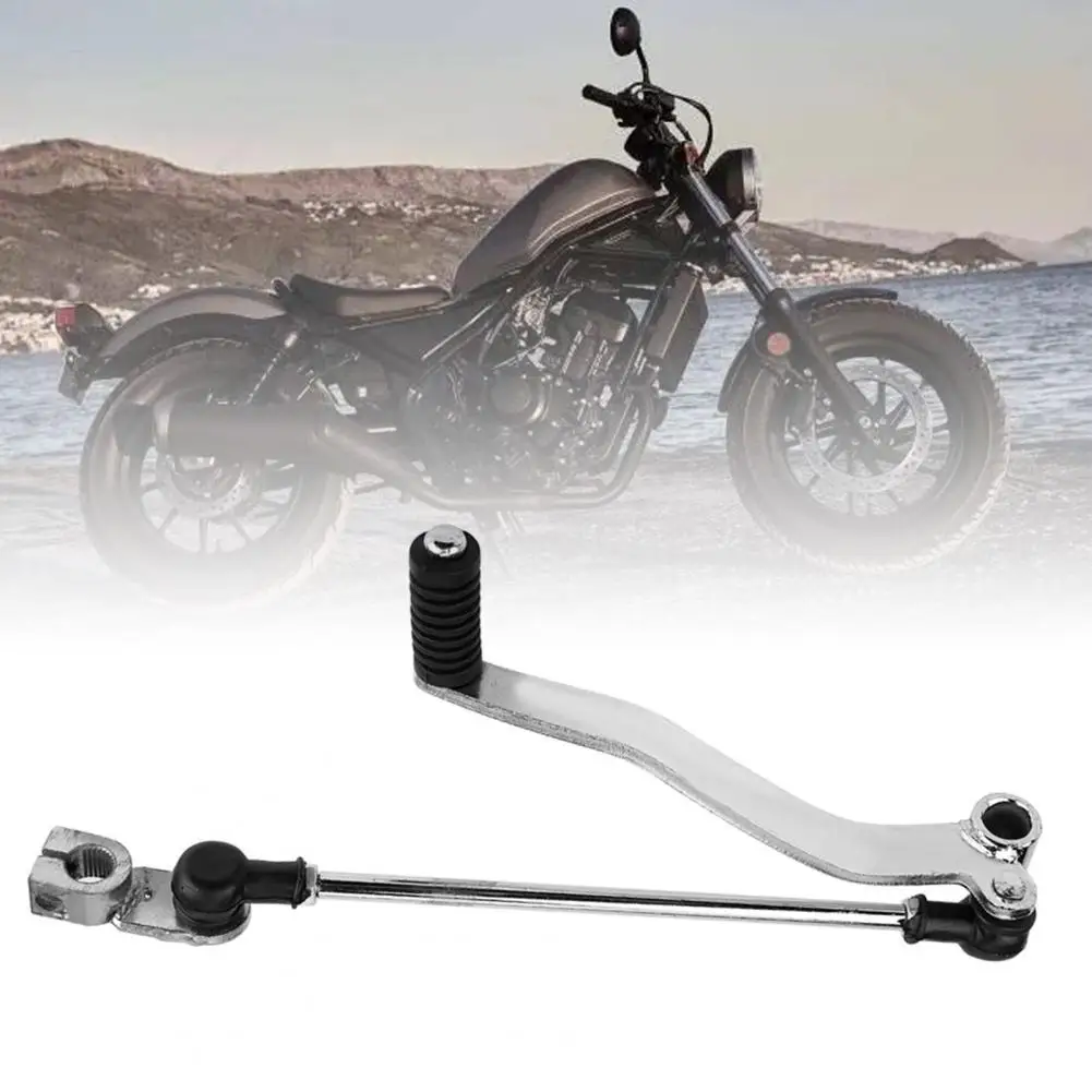 Motorcycle Shift Lever Deform Resistant Silver Stainless Steel Gear Shifter Lever for Honda CMX250 Rebel Motorcycle Accessories