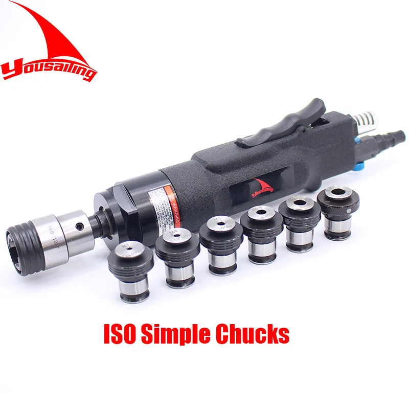 ISO Simple Chucks ISO патроны пневматический нарезающий станок сверлильный инструмент M3-M12 - Цвет: ISO Simple Chucks