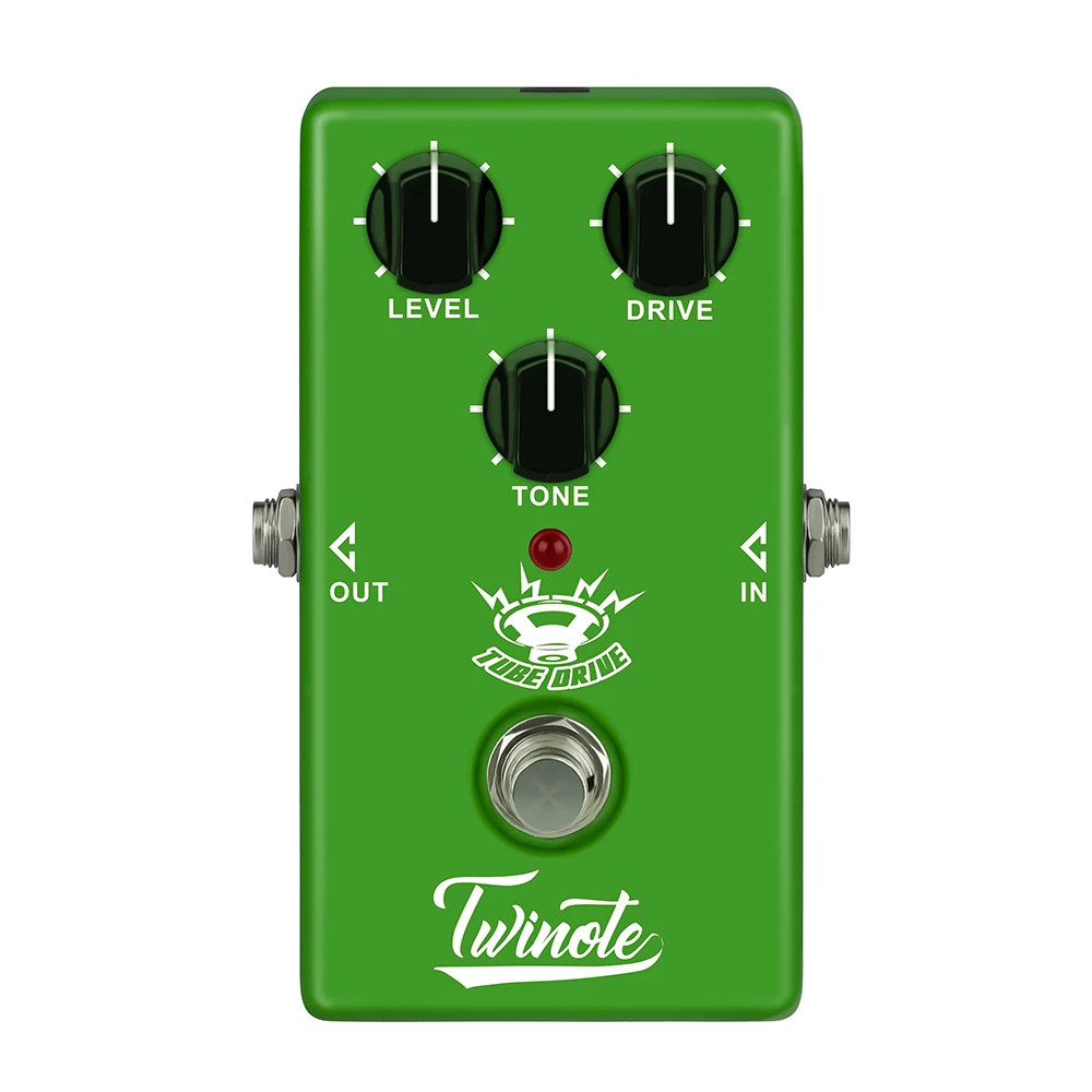 Педаль эффектов Twinote Overdrive Для Гитарный процессор трубчатый привод теплая