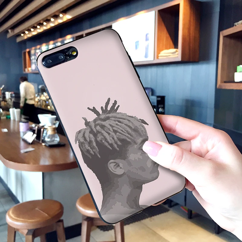 И рэп певец XXXTentacion чехол для телефона Xiaomi Mi6 Mi9 8 Lite SE макс 3 9E 5X 6X F1 A1 A2 6 Чехол Мягкий
